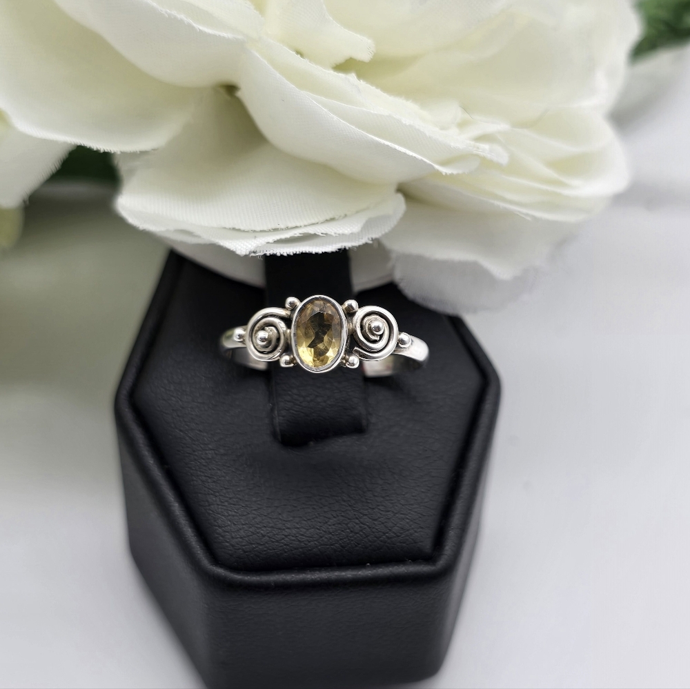 🥰 COSMIC SWIRL STERLING SILVER RING - Picture 6 of 6